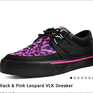 Hot Pink Cheetah Print Creepers